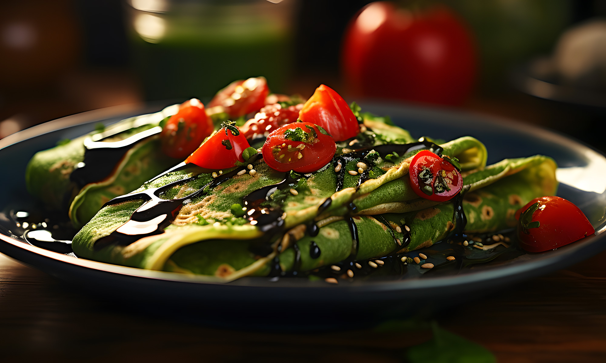 Spinach Pancakes - Heather Sheridan